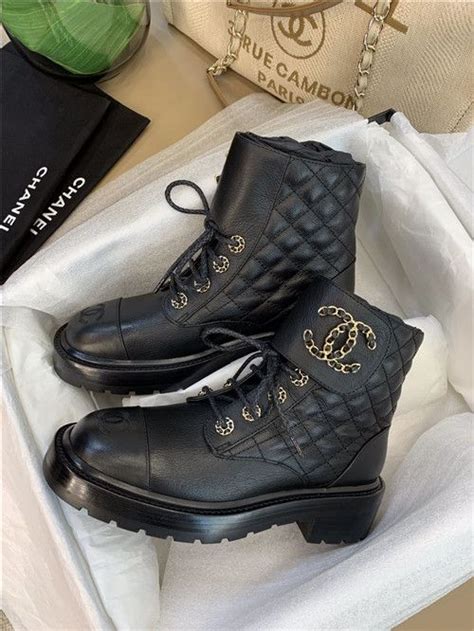 chanel sneaker replicas|chanel combat boots dupe.